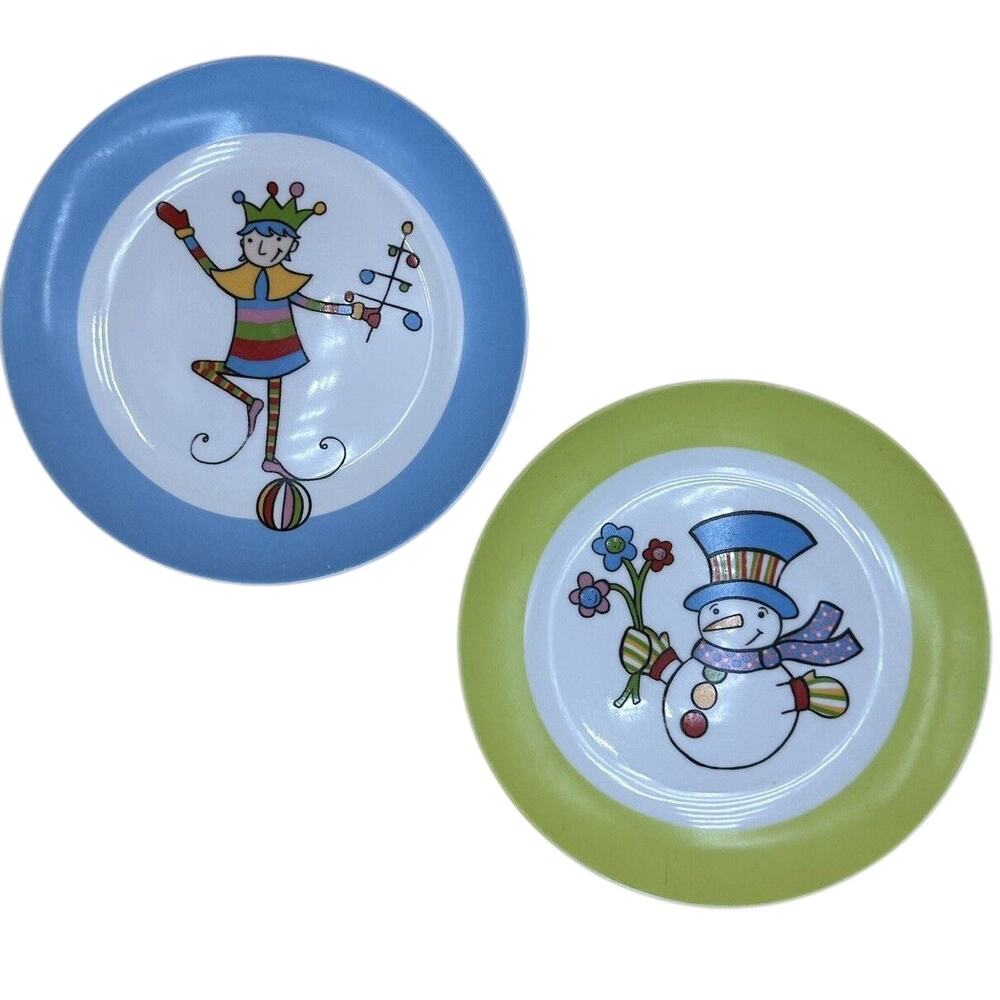 Nordstrom At Home Christmas Salad Dessert Plates Set of 2